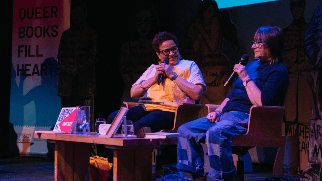 Jackie Kay and Ali Smith